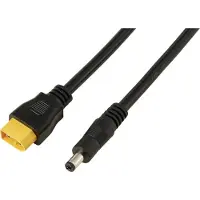 TRU COMPONENTS DC-stekker 2,1/5,5 mm op XT60-kabel 0,5 m TC-13619288 Zwart Inhoud: 1 stuk(s)