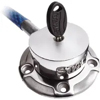 Talamex Deck Cable Lock 2.5 M Groen
