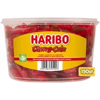 Haribo Cherry Cola - snoep in kers en colasmaak - 150 stuks silo