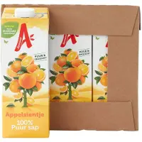 Appelsientje sinaasappelsap 1 l, pak van 12 stuks