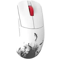 WLMouse YING White/Black - Draadloos - 30.000 DPI - 5 knoppen - Magnesium - Omron optische sensor