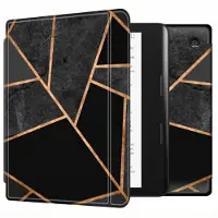 IMoshion Design Slim Hard Case Sleepcover met stand voor de Kobo Sage / Tolino Epos 3 - Black Graphic
