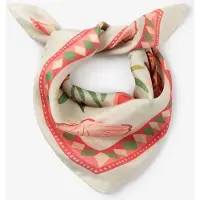 Sissy-Boy Witte sjaal met print