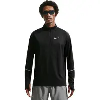 Nike Miler UV Trainingstrui 1/4-Zip Zwart Zilver