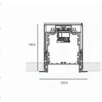 Kreon - Cana 80 recessed mounted profile Wit