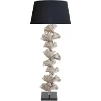 Invicta Staande lamp GINKGO 95 cm zilver zonder kap - 41695