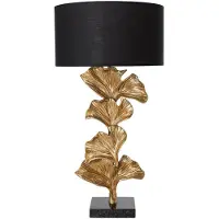 Invicta Tafellamp GINKGO 70cm goud zonder kap - 41694