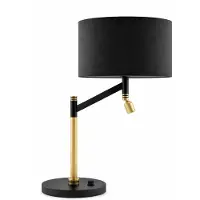 Artinox - Armour Tafellamp zwart goud