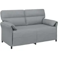 vidaXL Bank 100% polyester metalen frame MDF, Multiplex