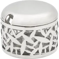 Alessi A di cactus fromagère en acier inoxydable 18/10 et verre