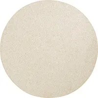 Home Collection Vloerkleed Rond Wool - Creme ø 133 cm