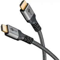 Goobay Plus high-speed HDMI kabel met Ethernet (4K@60Hz), 5,0 m
