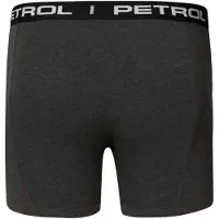 Petrol Industries Boxershorts grijs gemêleerd / zwart / wit