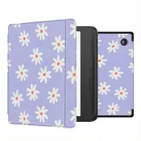IMoshion Design Slim Hard Case Sleepcover met stand voor de Tolino Vision 5 - Flowers Distance