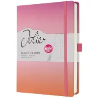 Sigel bulletjournal - Jolie - A5 - Gradient Sunset - punt-gelijnd - dot-liniatuur - hardcover - SI-JB103
