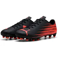 Puma ATTACANTO II FG/AG Unisex Sportschoenen - Black-Glowing Red