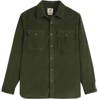 Levi's Levi'svoor mannen. 19573-0277 Jackson Worker overshirt donkergroen (XL), Casual, Katoen, Lange mouwen