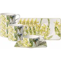 Villeroy & Boch Teetassen mit Untertassen Amazonia 230 ml Set van 6