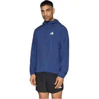 Adidas Trainingsjack 'Adi365 Running Essentials' blauw / zilvergrijs