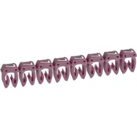 Legrand 038217 Markeersysteem CAB3, geschikt voor kabels van 0,5-1,5 mm², cijfer: 7, kleur: paars