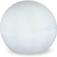 New Garden Deco-solarlamp buiten Buly, dimbaar, wit / opaal, Kunststof, Modern, solar tuinverlichting