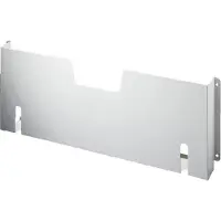 Rittal 4116500 Schakelplantas van staalplaat voor deurbreedte 600 mm Schakelschema houder Kunststof Grijs 1 stuk(s)