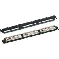 Q-LANTEC -U6-1 patchpaneel, Server accessoires, Zwart