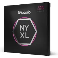 D'Addario STRINGS FOR ELECTRIC GUITAR 8 STRINGS NYXL0980 NICKEL NET SUPER LIGHT 09-80
