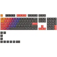 Glorious PC Gaming Race GPBT Keycaps - 114 PBT keycaps, ANSI, US layout - Hemelvuur, Keycaps, Zwart