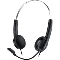 Genius Watermicrofoon HS-220U (31710020400) (Bedraad), Koptelefoon, Zwart