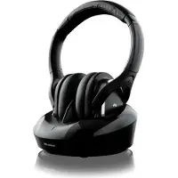 Meliconi HP DIGITAL PLUS, bekabeld en draadloos, TV, 20 - 20000 Hz, 212 g, Hoofdtelefoon met microfoon, zwart