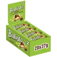 Balisto Muesli Mix Hazelnoot, rozijnen Chocoladereep 20 Stuks à 37 g