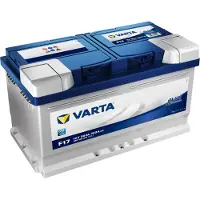 Varta Accu Blue Dynamic F17 80 Ah voor o.a. ALFA ROMEO, ALPINA, BMW, CHEVROLET, CHRYSLER, DODGE, FIAT, FORD, INFINITI, JAGUAR, JEEP, MERCEDES-BENZ, MINI, NISSAN, OPEL, RENAULT, SAAB, TOYOTA, VOLVO