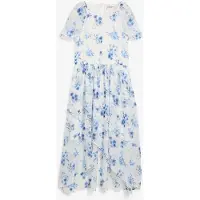 Bonprix Chiffon jurk van gestructureerde crinkle 152