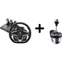 Thrustmaster T248-X – Racestuur en 3 Pedalen + TH8A Gaming racestuurshifter - voor Xbox, PC - geschikt voor Forza Horizon 6