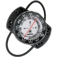 Apeks Bungee Mount Compass Zwart