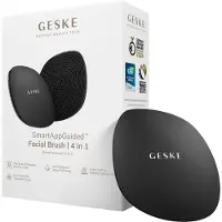 GESKE | SmartAppGuided Facial Brush 4 in 1 | Gezichtsreinigingsborstel | Zachte siliconen borstel | Professionele gezichtsreiniging | Gezichtsreinigingsapparaat | Huidreiniging
