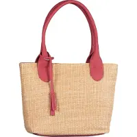 Tom Tailor Schoudertas sand / bessen