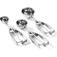 Super Merchant Kitchen Line ijsschep, Serveerbestek, Zilver