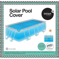 Didak Isolerend Noppenfolie – 549 x 274 cm Solar Afdekzeil Rechthoekig zwembad