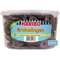 Haribo Drop Krakelingen - snoep - 150 stuks silo