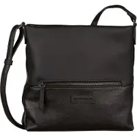 Tom Tailor - TTGIA M schoudertas van imitatieleer - Maat ONESIZE - schwarz / black