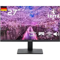 Terra 2748W LCD-monitor Energielabel E (A - G) 68.6 cm (27 inch) 1920 x 1080 Pixel 16:9 5 ms HDMI, DisplayPort, USB-C, Hoofdtelefoonaansluiting IPS LCD