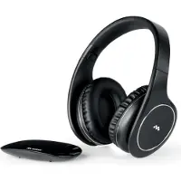 Meliconi HP Digital Smart, bekabeld en draadloos, geschikt voor muziek, frequentiebereik 20 - 20000 Hz, hoofdtelefoon, zwart