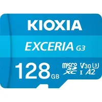 Kioxia EXCERIA PLUS G3 128 GB MicroSDXC UHS-I Klasse 10 U3 V30 A2