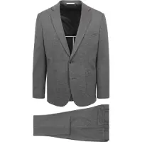 Suitable Jersey Suit Antraciet | Grijs | Maat 48