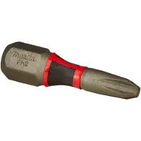 Makita E-03143 Set van 2 schroefbits kruisvormig Phillips Torsiecontrole technologie