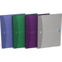 Oxford Office boek, gebonden, A4, geruit, 5 stuks per verpakking