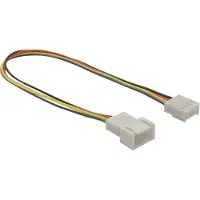 DeLOCK Ventilator verlengkabel - 4-pins ventilatorstekker naar 4-pins ventila