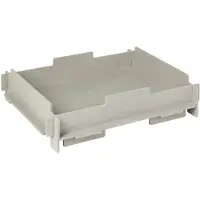 Broste Copenhagen Stacie Opbergbox Dienblad 34x44 Cm Grijs - Dienbladen Mdf Grey - 32000055